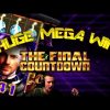 Huge Mega Win on Final Countdown Slot!!