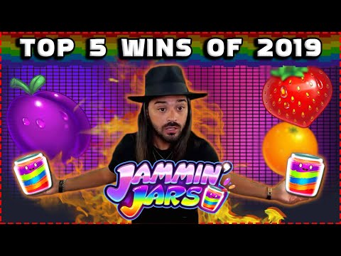 ROSHTEIN Top 5 Wins in Jammin Jars Slot 2019 | The Biggest Online Casino Wins