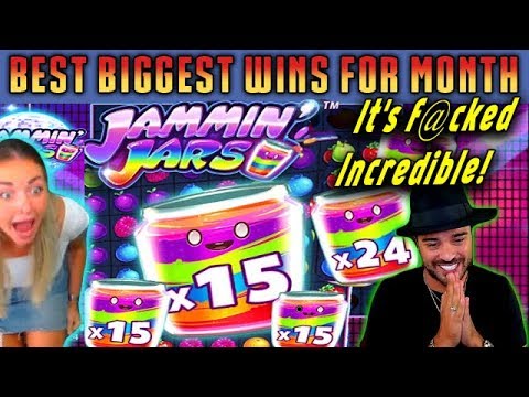 TOP 5 Biggest Wins on Jammin Jars slot! Online Casino! Wins of the August!