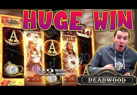 HUGE WIN on Deadwood Slot – £14 Bet!