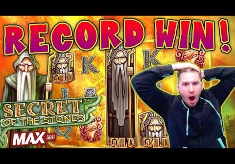 RECORD WIN on Secret of the Stones MAX Slot – £10 Bet *CRAZY MISCLICK!*