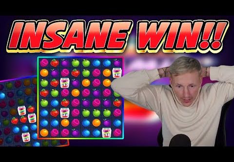 INSANE WIN!! JAMMIN JARS BIG WIN – Casino game from Casinodaddys live stream