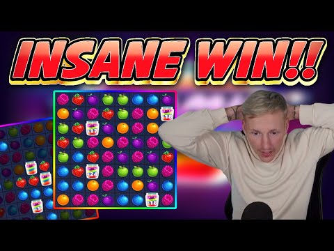 INSANE WIN!! JAMMIN JARS BIG WIN – Casino game from Casinodaddys live stream