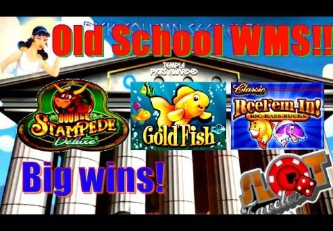**SUPER BIG WIN** – WMS Old School Slots Machines! At Caesar’s Atlantic City! ♠ SlotTraveler ♠