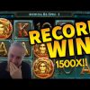 1500X Record Win!!! Shield of Athena Mega Win – Casino Games from MrGambleSlot Live Stream