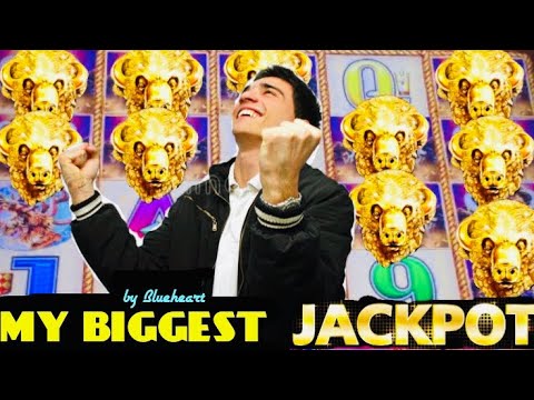 My BIGGEST BUFFALO GOLD slot JACKPOT HANDPAY WIN!