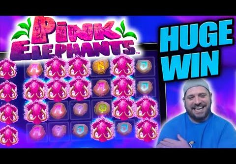 HUGE WIN ON PINK ELEPHANTS 2!! 5 SCATTERS!