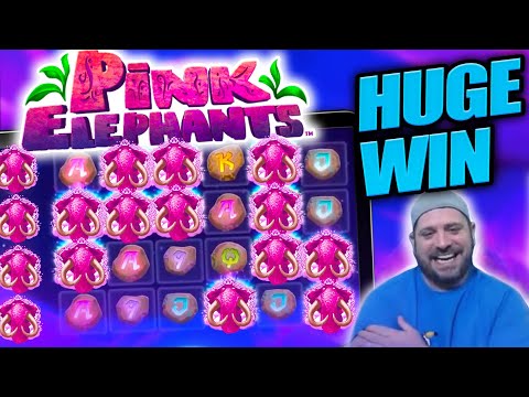 HUGE WIN ON PINK ELEPHANTS 2!! 5 SCATTERS!