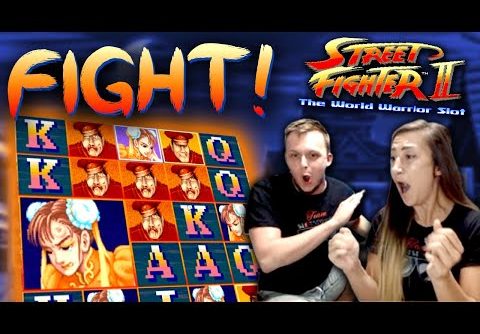 SUPER BIG WIN on Street Fighter 2 Slot Bonus!