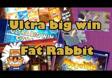 Ultra Big Mega Win on Slot Fat Rabbit from Push Gaming