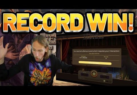 RECORD WIN!! Dead Or Alive 2 BIG WIN – HUGE WIN on Casino game from Casinodaddys live stream