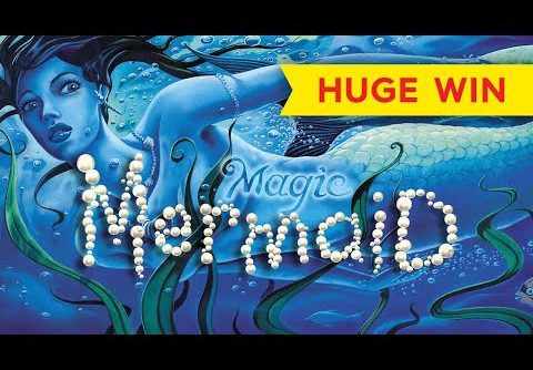 $10 MAX BET RETRIGGER, WOW! Magic Mermaid Slot – HUGE WIN!