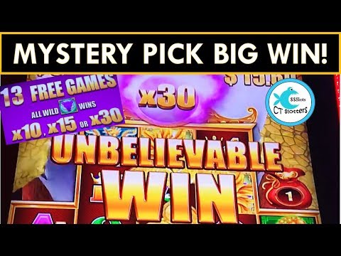 MYSTERY PICK BIG WIN ON 5 DRAGONS GRAND SLOT MACHINE! w/5 Symbol trigger on 5 Dragons Deluxe!