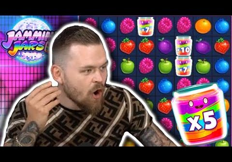 BIG WIN on JAMMIN JARS – Casino Slots Big Wins