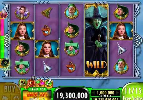 WIZARD OF OZ: SURRENDER DOROTHY Video Slot Game with a “MEGA WIN” FREE SPIN BONUS