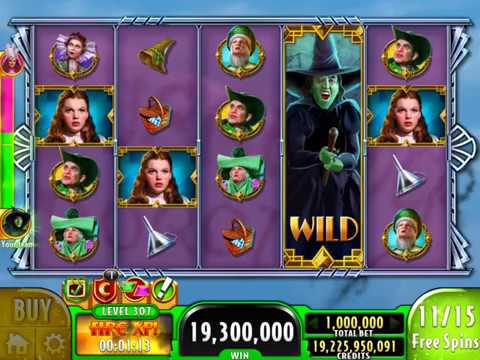 WIZARD OF OZ: SURRENDER DOROTHY Video Slot Game with a “MEGA WIN” FREE SPIN BONUS