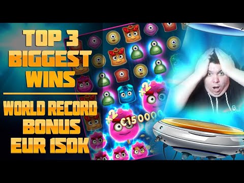 TOP 3 BIGGEST WINS – SLOT REACTOONZ! WORLD RECORD BONUS EUR 150K!