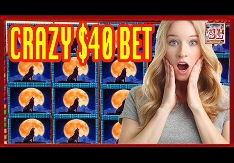 ** JACKPOT HANDPAY ** WOLF RUN ** HIGH LIMIT ** $40 BET ** SLOT LOVER **