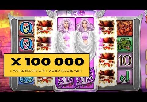 WORLD RECORD ONLINE SLOT WIN X 100.000 – A record big win on LIL DEVIL slot – Slots biggest WIN ever