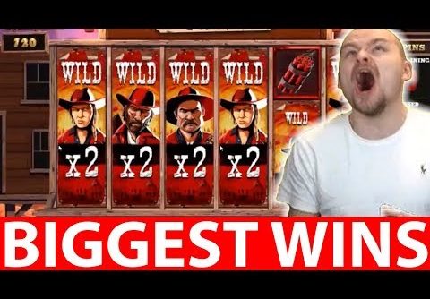 BIGGEST CASINO WINS #10 INSANE WIN DASKELELELE DESPERADOS WILD SLOT