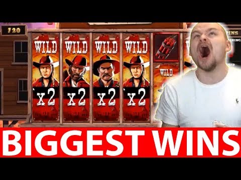 BIGGEST CASINO WINS #10 INSANE WIN DASKELELELE DESPERADOS WILD SLOT