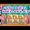 ** MUST WATCH ** NEW MEGA PLAY ** $50 SPIN ** MEGA WIN ** RHINO CHARGE ** SLOT LOVER **