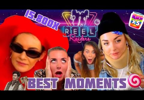 REEL RAIDERS INTRO  | BIGGEST WIN ON SLOTS  | FUNNY MOMENTS