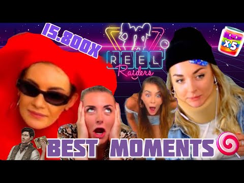 REEL RAIDERS INTRO  | BIGGEST WIN ON SLOTS  | FUNNY MOMENTS