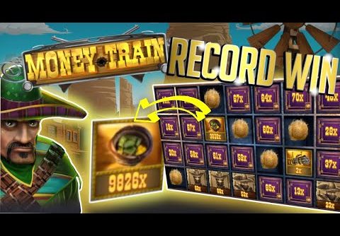 Record Slot Win Money Train I 10800x