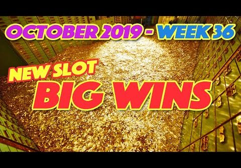 Biggest NEW Slot Wins! ~ October 2019 (week 36). A compilation of Big Wins playing New Slots!