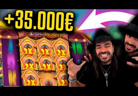ROSHTEIN Huge Win 35.000€ on The Dog House slot – TOP 5 Mega wins of the week