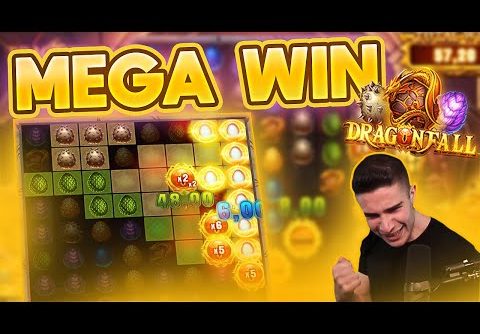 MEGA WIN ON DRAGON FALL SLOT | FIRST TIME EVER BONUS BUYING