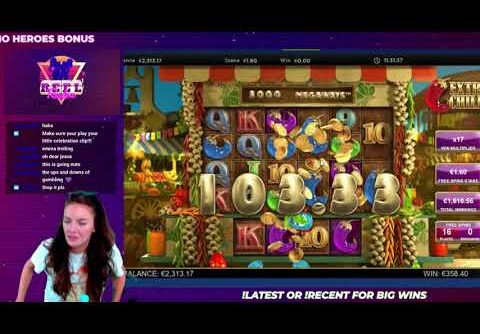 EXTRA CHILLI MEGA WIN PAYS XXXX?? BIG TIME GAMING SLOT – WINNING WHEN HUNGOVER