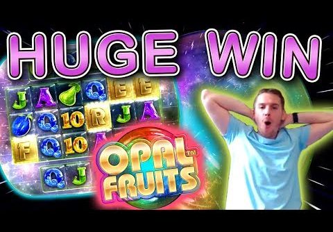 HUGE WIN on Opal Fruits Slot – £5 Bet