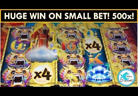 *HUGE WIN* Dragons of the Eastern Ocean Slot Machine – 500x!!!