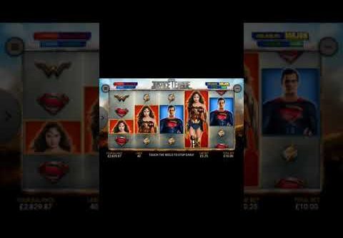 Mega win justice league slot £10 bet