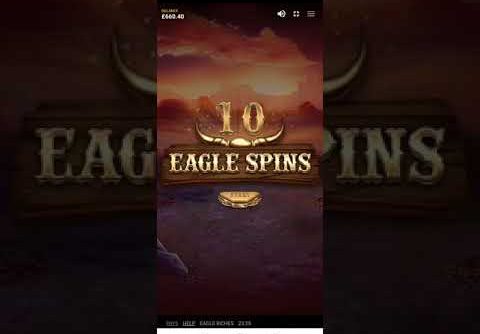 EAGLE RICHES SLOT £4 BONUS BIG WIN!!!