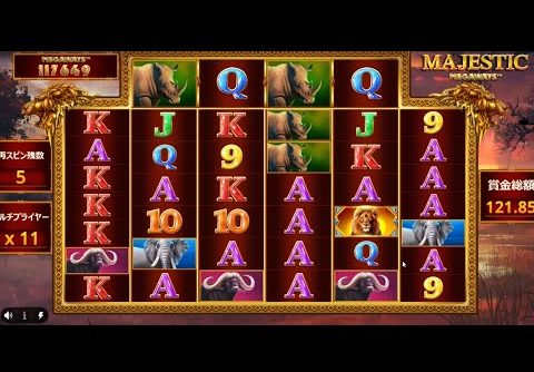 Big win x1300 on MAJESTIC MEGAWAYS slot