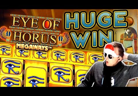 SUPER BIG WIN on Eye of Horus Megaways!!