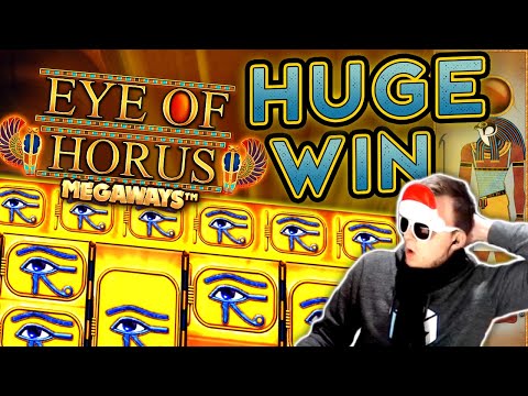 SUPER BIG WIN on Eye of Horus Megaways!!