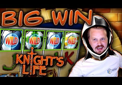 Big Win in Knight’s Life slot!