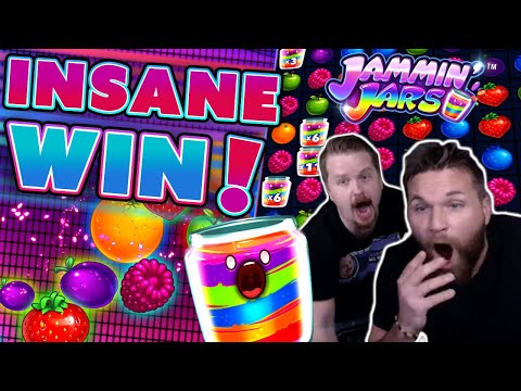 4 SCATTER JAMMIN JARS BONUS – SUPER BIG WIN