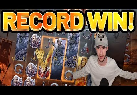 RECORD WIN!! VIKINGS BIG WIN from NetEnt – Online Slots from Casinodaddys live stream