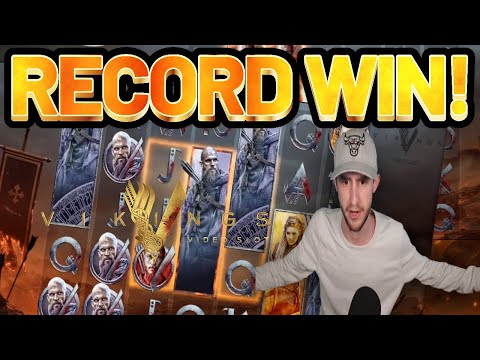 RECORD WIN!! VIKINGS BIG WIN from NetEnt – Online Slots from Casinodaddys live stream