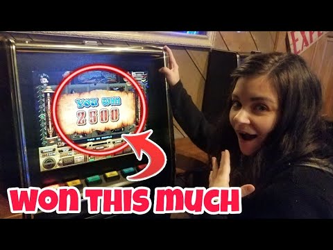 OUR BIGGEST SLOT MACHINE WIN EVER! (WE WERE SHOCKED)