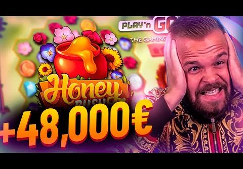 Streamer Super win 48.000€ on Honey Rush slot – Top 10 Biggest Wins of week #4