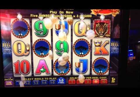 Banana King slot: Mega Win, Bonus retrigged with max bonus symbols: 1 of 2