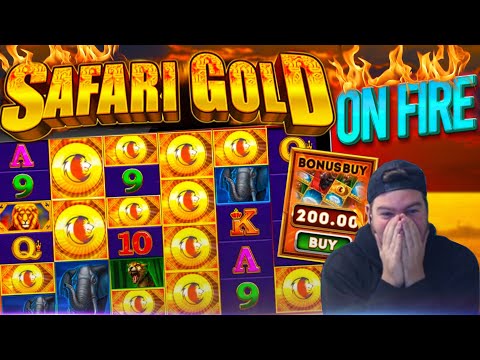 SAFARI GOLD MEGAWAYS STREAKING! Balance Boosting Big Wins!