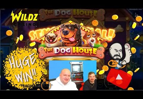 Huge Win From The Dog House Slot!!