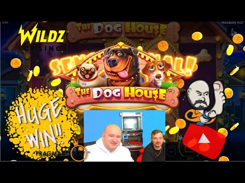 Huge Win From The Dog House Slot!!